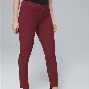 CURVY-FIT COMFORT STRETCH SLIM ANKLE PANTS